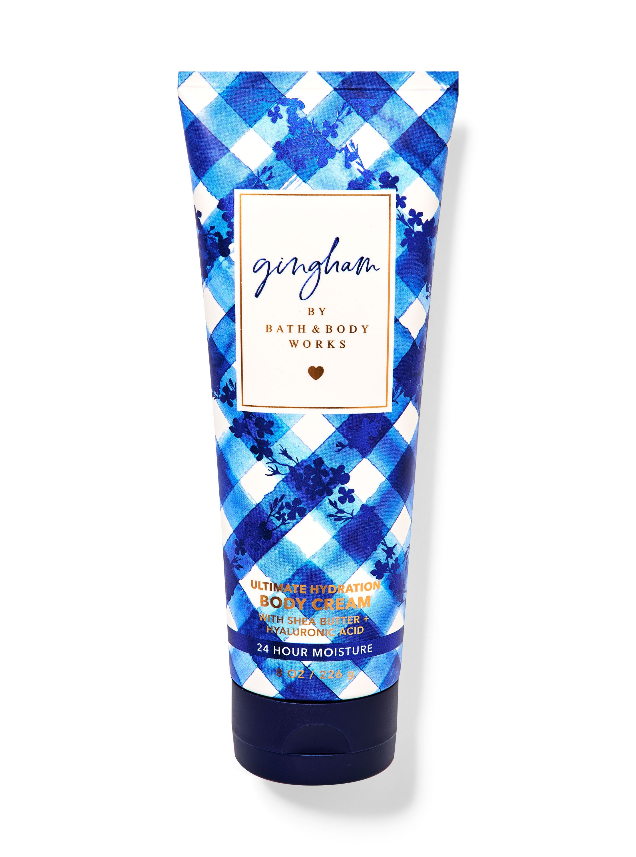 Bath & Body Works Gingham Ultimate Hydration Body Cream with Hyaluronic Acid by Bath & Body Works - Non-toxic, STOP rated product free from harmful chemicals