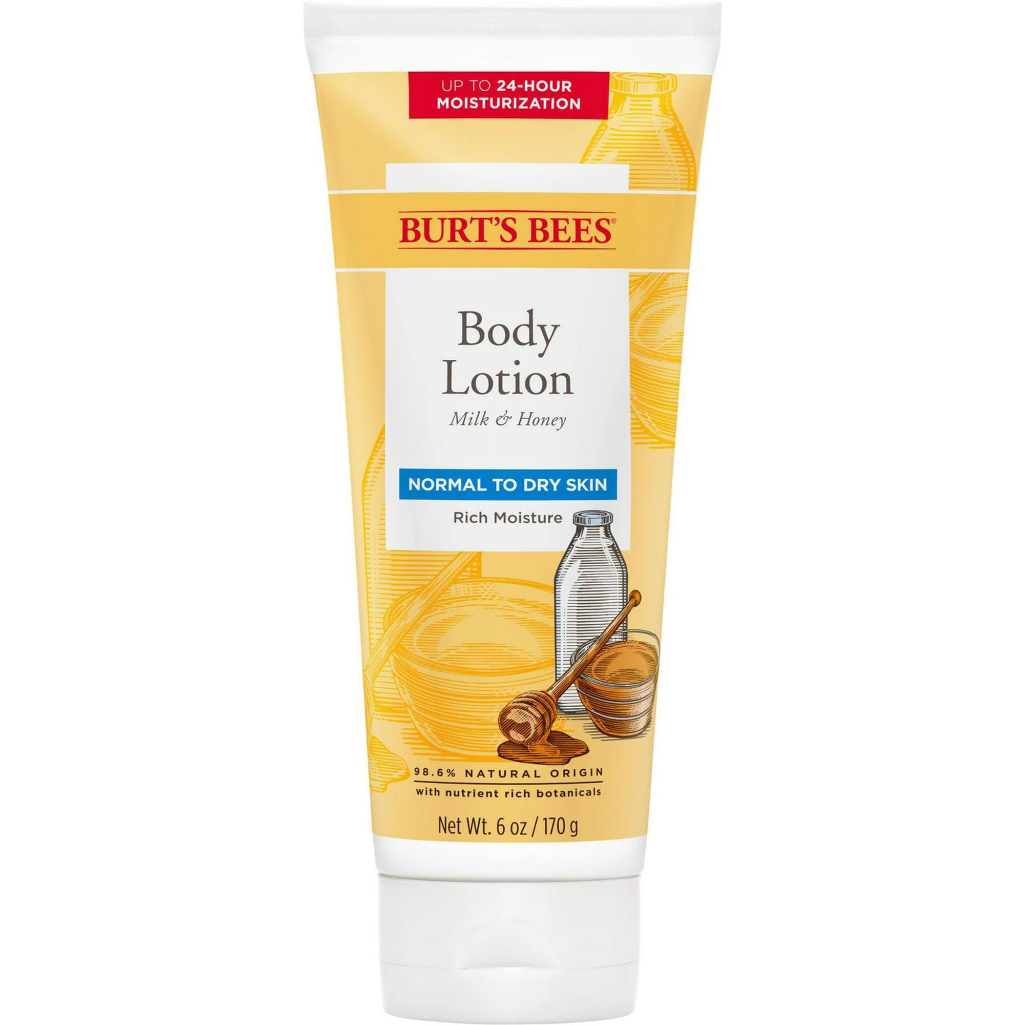 Burt’s Bees Body Lotion Milk and Honey by Burt’s Bees - Non-toxic, SLOW rated product free from harmful chemicals