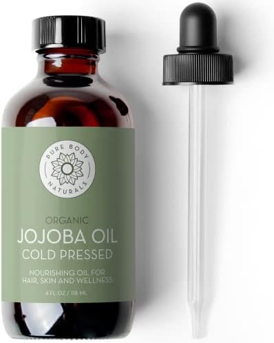 Pure Body Naturals 100% Pure and Organic Jojoba oil by Pure Body Naturals - Non-toxic, GO rated product free from harmful chemicals
