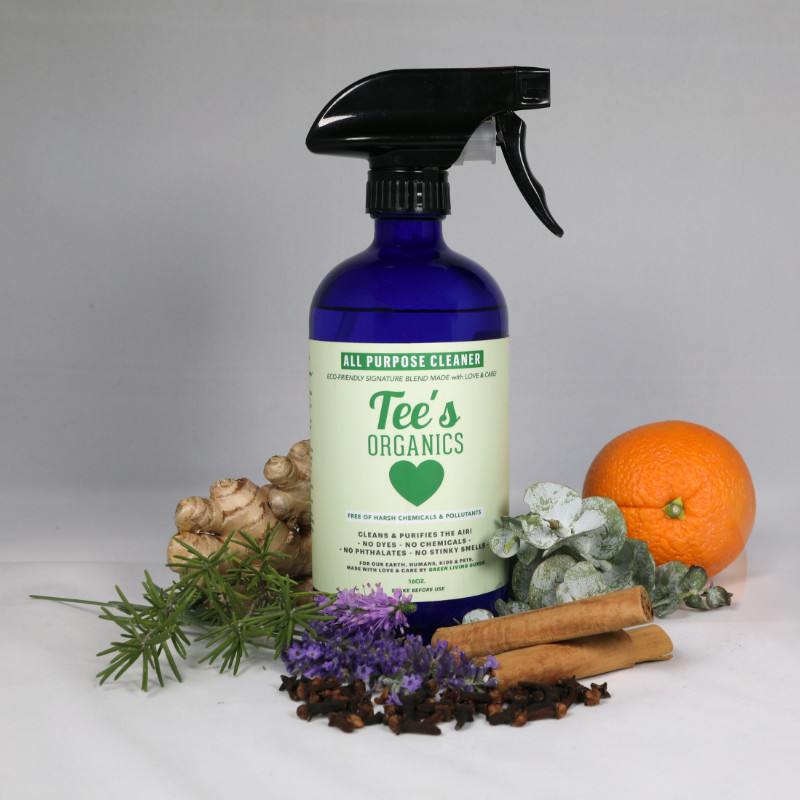 Tee's Organics All Purpose Cleaner by Tee's Organics - Non-toxic, SLOW rated product free from harmful chemicals