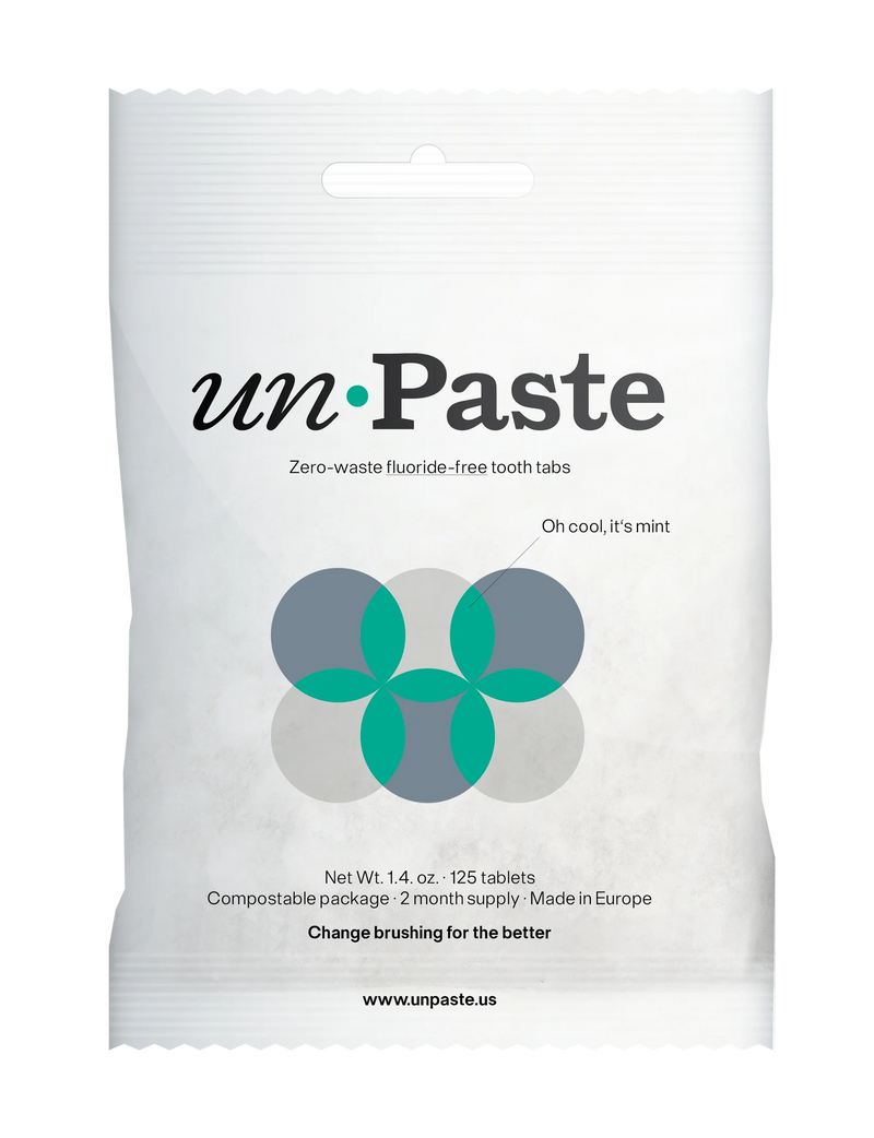 Unpasted Fluoride-Free Toothpaste Tablets by Unpasted - Non-toxic, SLOW rated product free from harmful chemicals